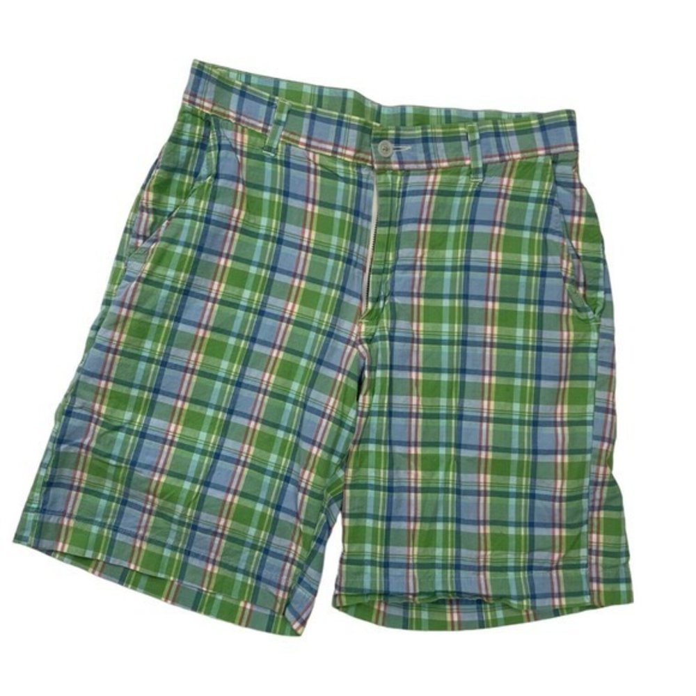 Bills Khakis Mens Plaid Shorts Size 30 Made‎ in USA